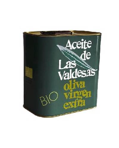 Lata de 2,5 litros de aceite de oliva virgen extra ecológico