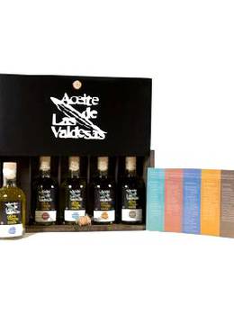 Single variety extra virgin olive oil tasting box