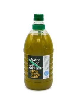 Une bouteille de 2 litres d'huile d'olive extra vierge