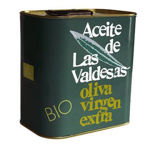 Lata de aceite de oliva ecológico