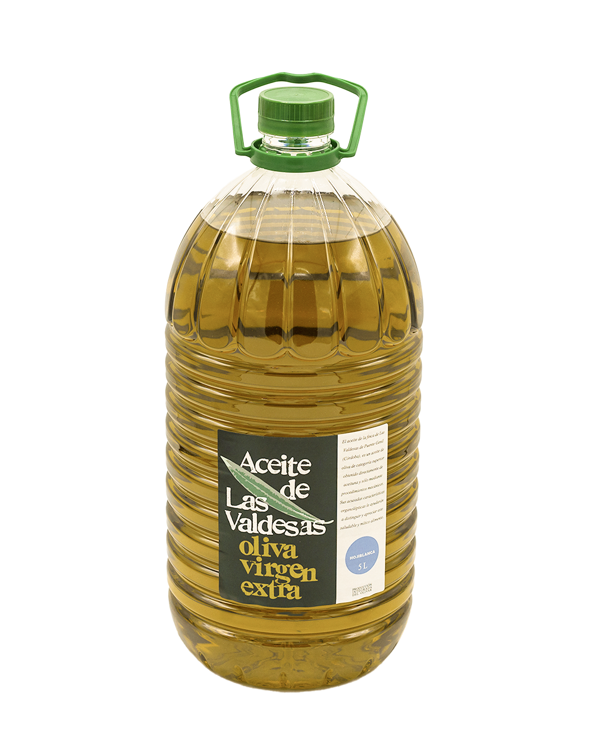 Une bouteille de 5 litres d'huile d'olive extra vierge
