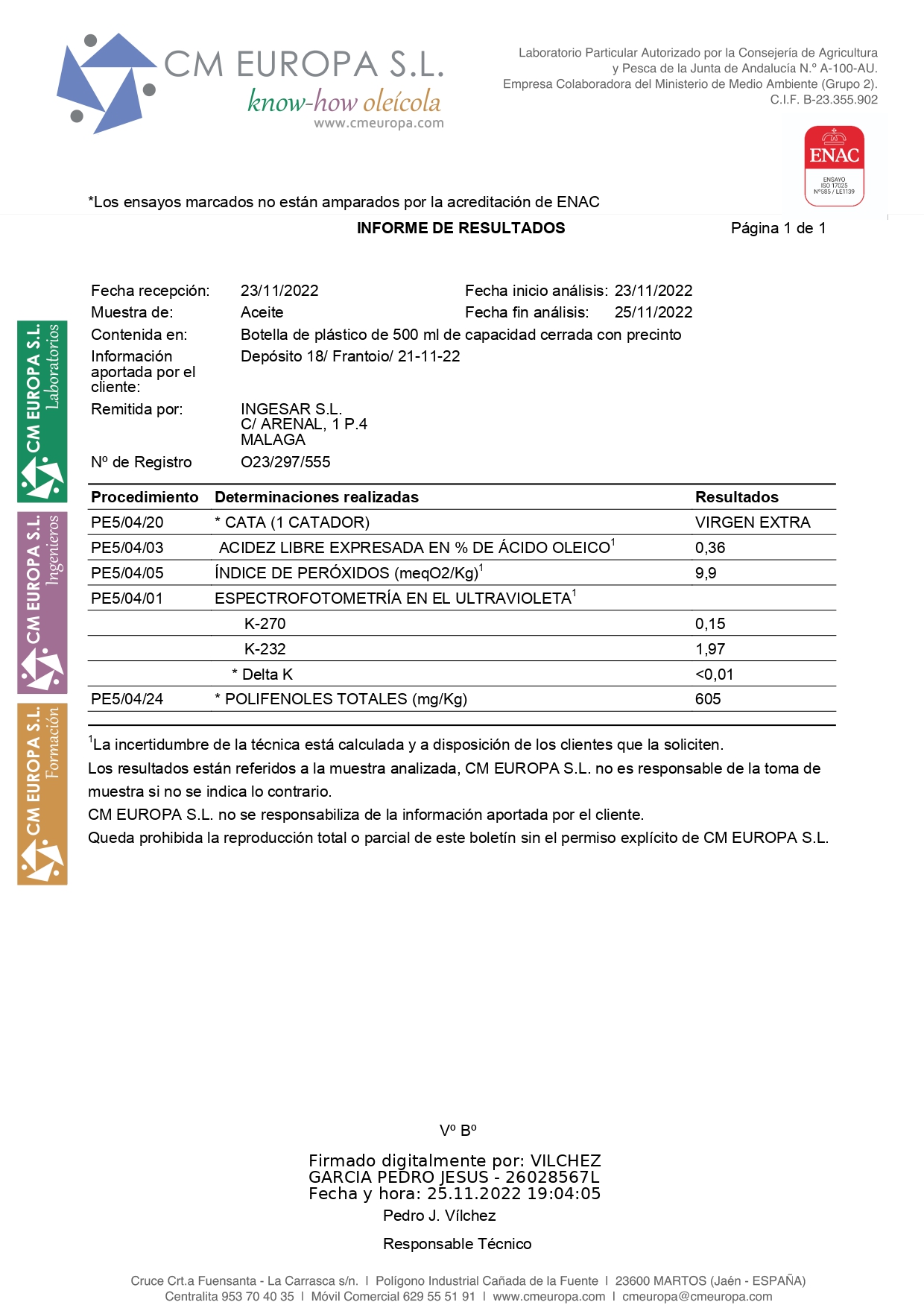 Aceituna variedad Frantoio